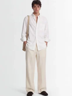 Viscose & linen pants
