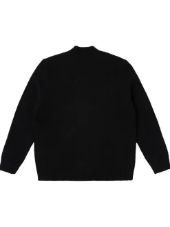 Wool blend cardigan
