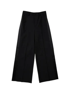 Wool blend pants