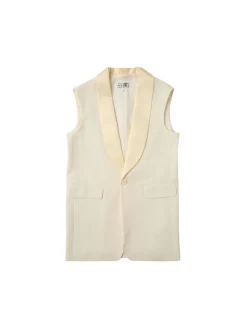 Wool blend vest