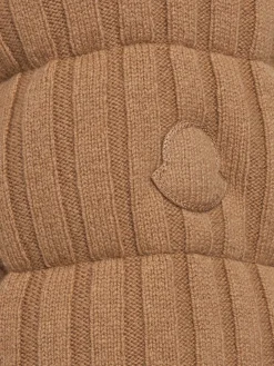 Wool & cashmere down cardigan jacket