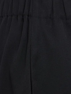 Wool wide pants